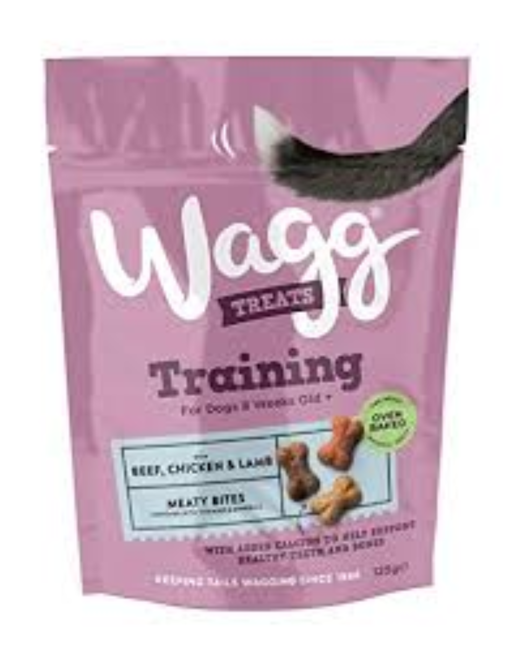 WAGG DOG TRAINING TREATS 125G